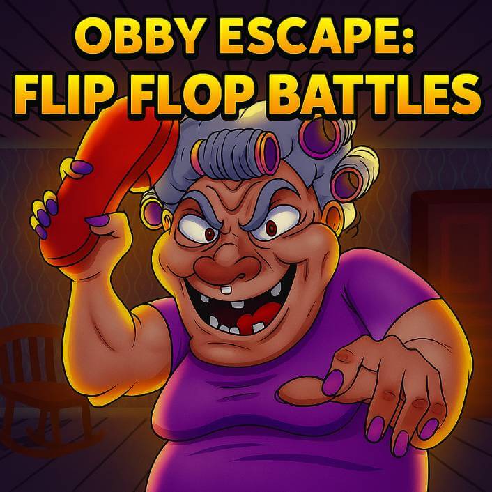 Obby Escape: Flip Flop Battles